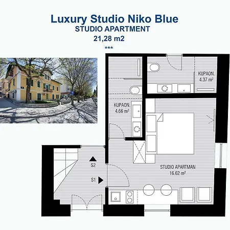 Luxury Studio Niko Apartmán Split